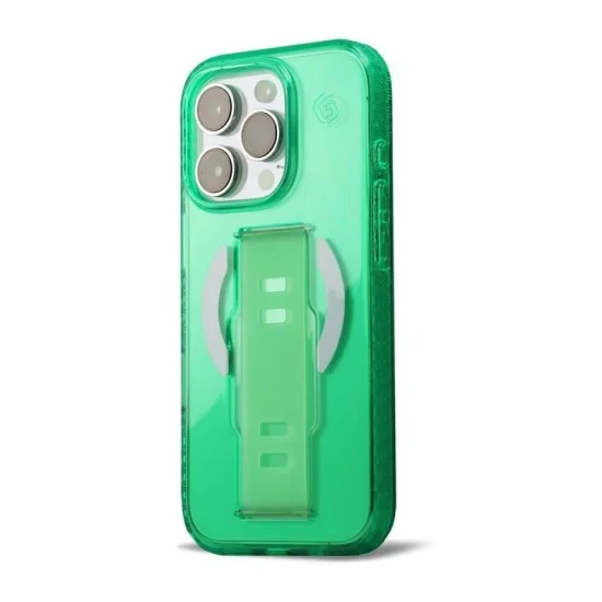 Cover Iphone 16 Pro Slim Magsafe Case Grip2U (Green)